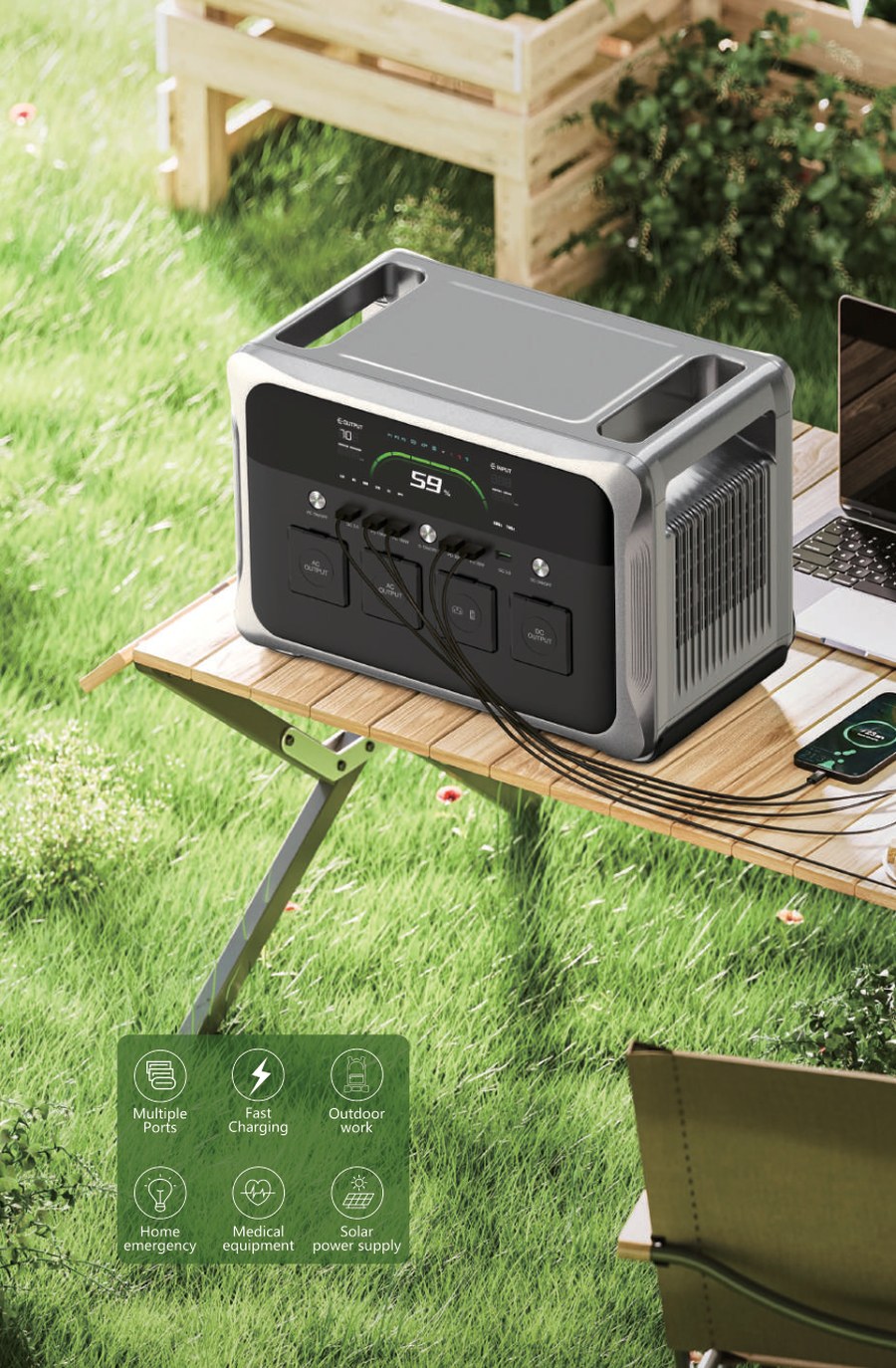 DG Power OPS1200-T2 portable power station